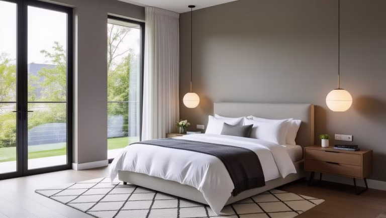 sleek and stylish bedrooms