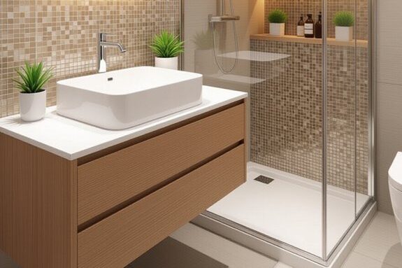 21 Tiny Bathroom Ideas to Save Space With Style