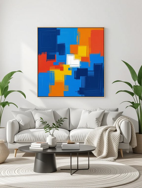 art as focal point