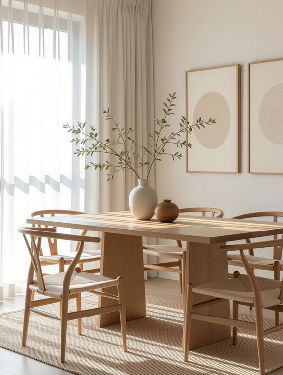 artful accents enhance minimalism
