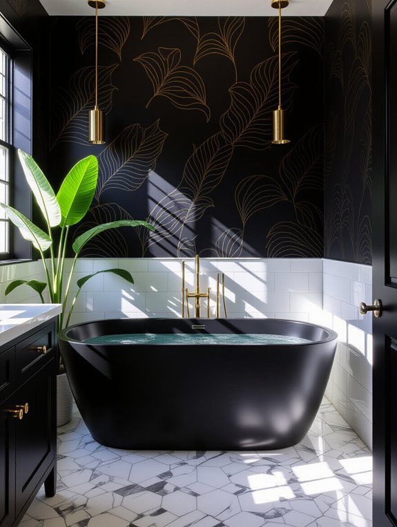 artistic black wallpaper designs