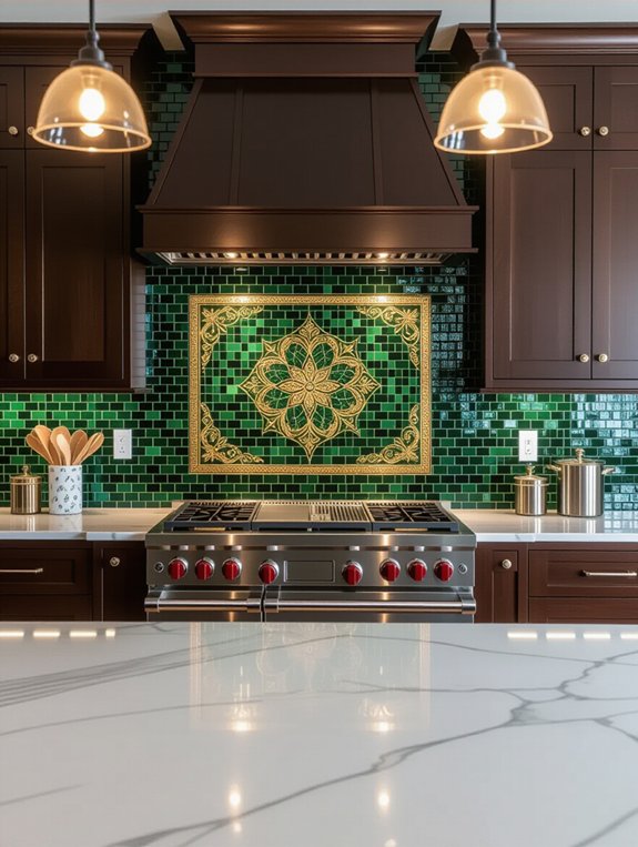artistic kitchen backsplash designs