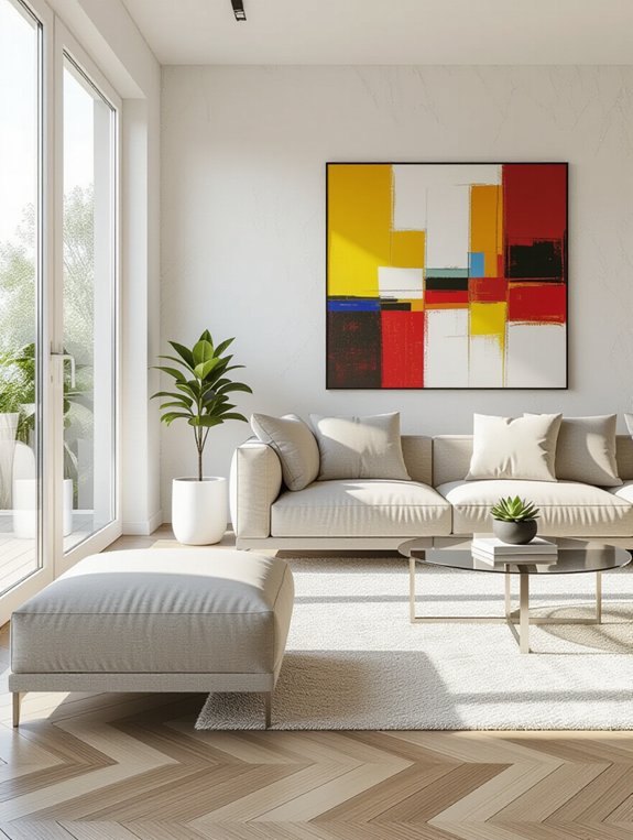 bold abstract art selection