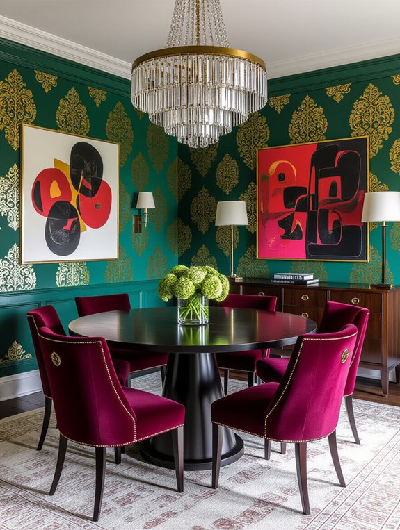 bold colors create vibrancy