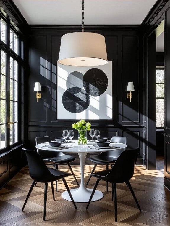 bold contemporary black and white
