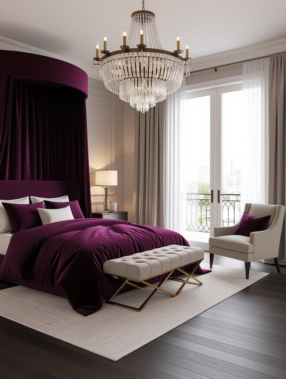 bold lighting enhances ambiance