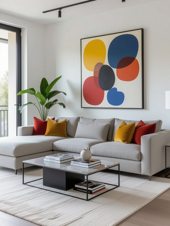 bold modern art choices