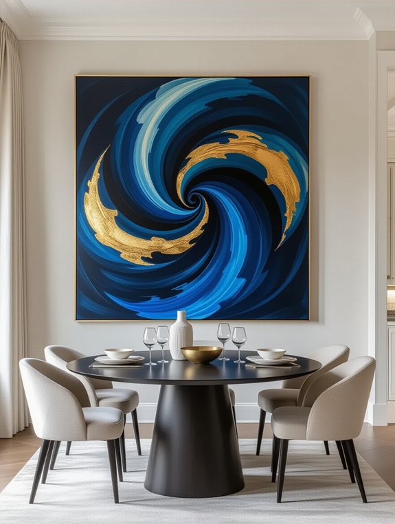 bold oversized artwork impact