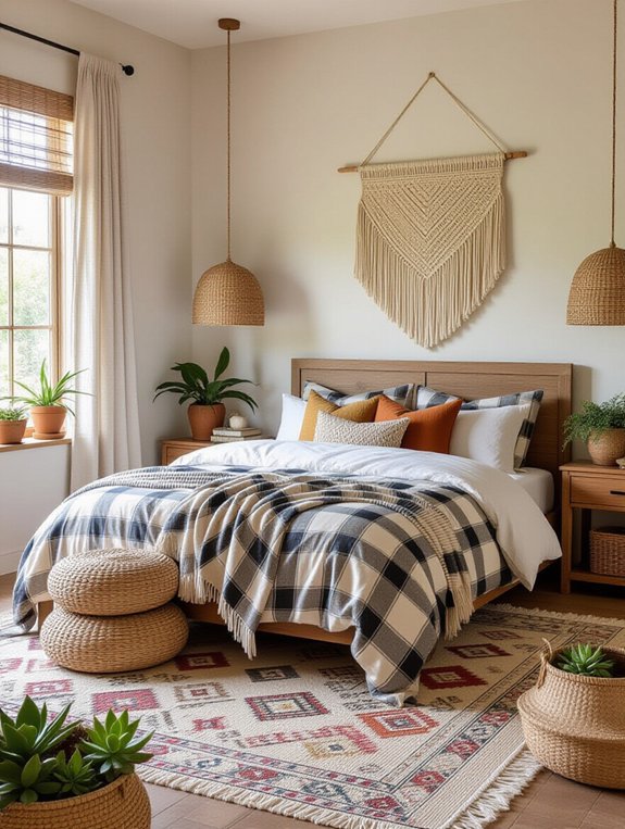 bold patterns layered textures