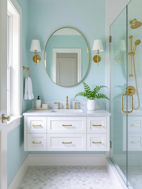 bright airy bathroom transformation
