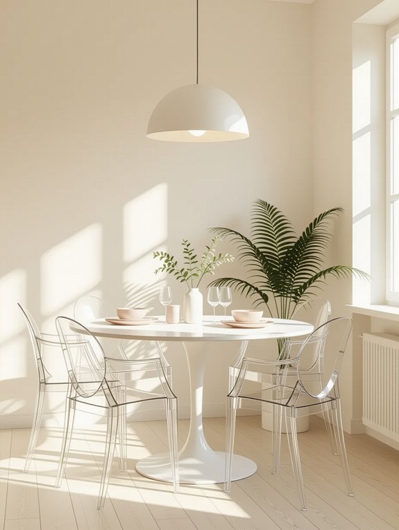 brighten small dining room