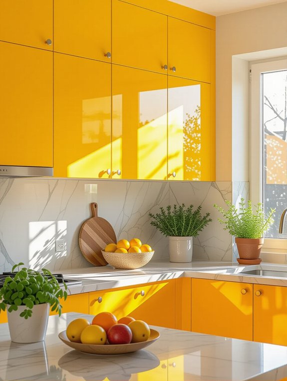 brighten your kitchen cheerfully