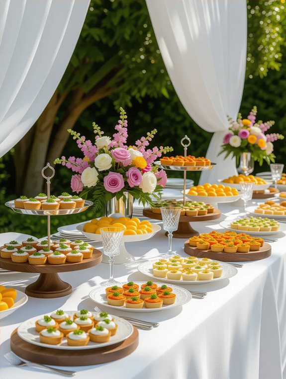 buffet style dining essentials listed