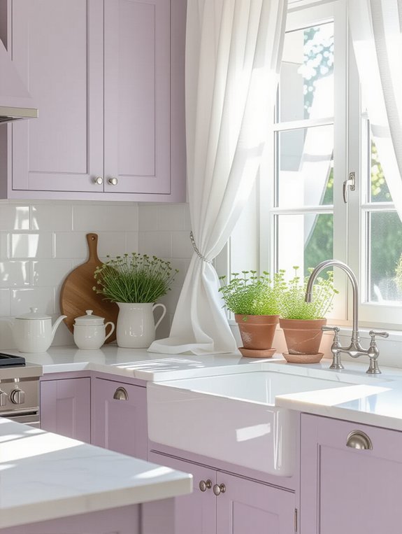 calm and elegant kitchen
