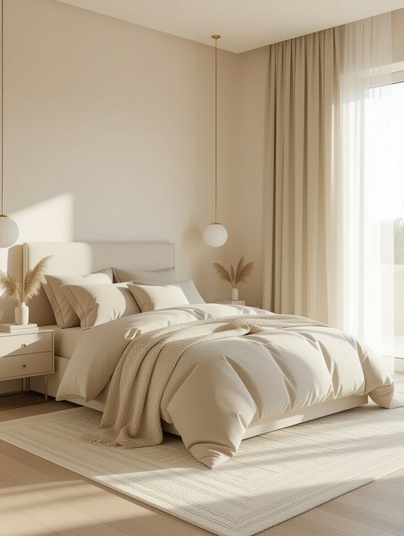 calming luxurious neutral decor