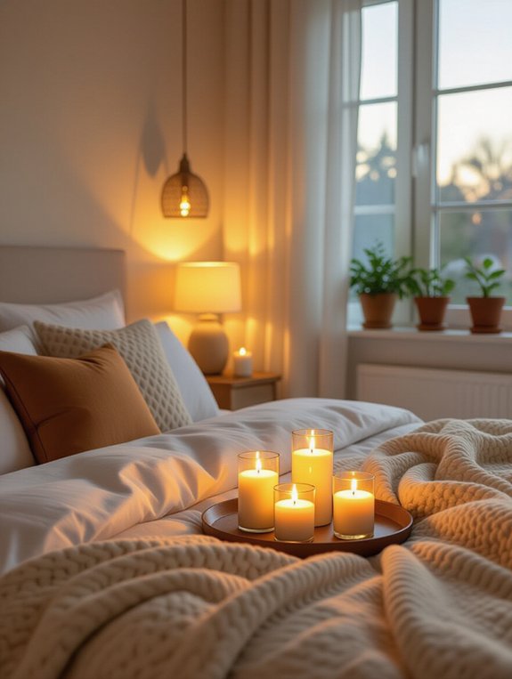 candlelit bedroom ambiance ideas