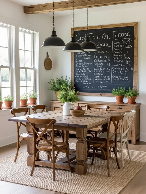 chalkboard wall for creativity