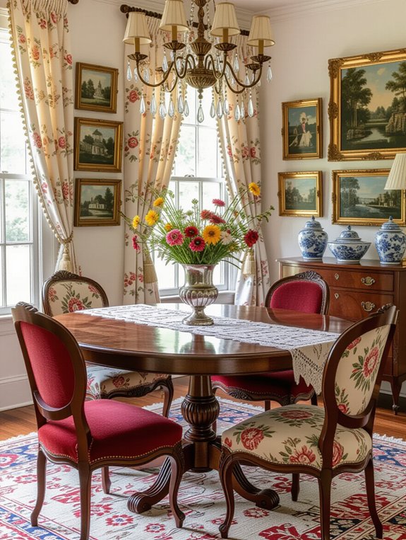 charming nostalgic dining atmosphere