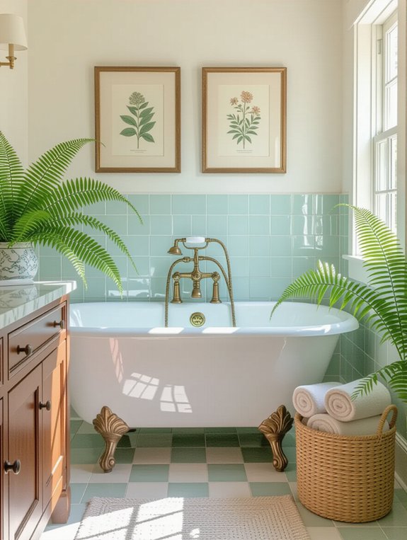 charming vintage bathroom fixtures