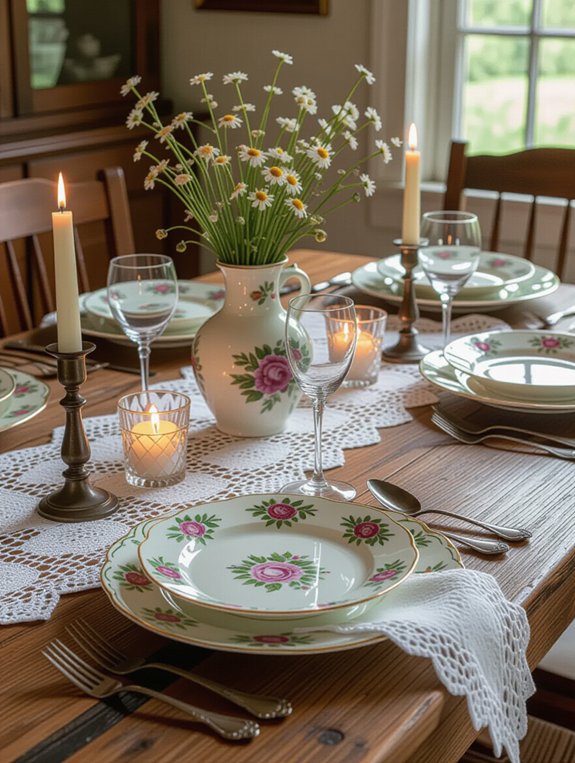 charming vintage dining decor