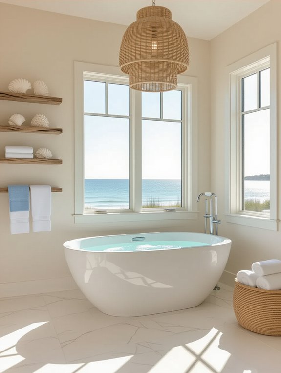 coastal bathroom transformation ideas