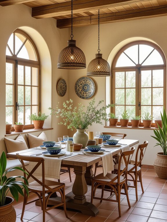 coastal charm dining room