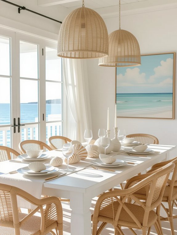 coastal dining room decor