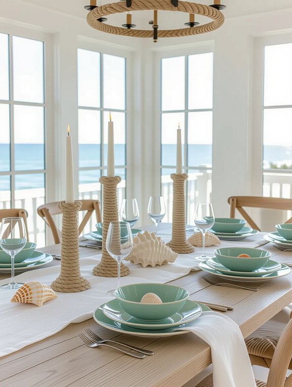 coastal dining room retreat