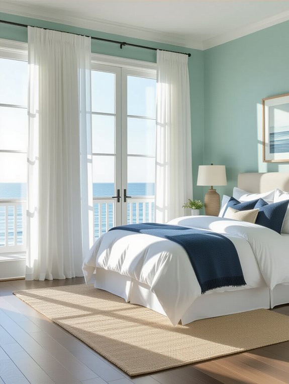 coastal serene bedroom retreat