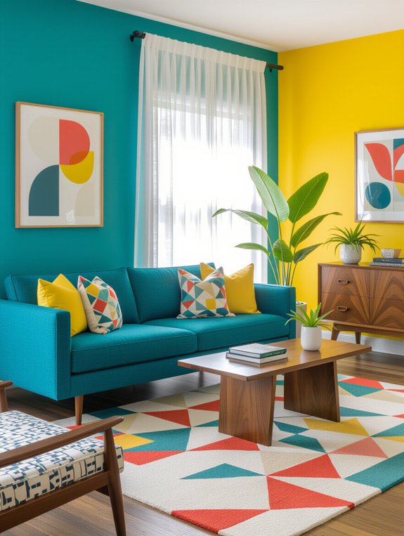 color blocking for vibrant spaces