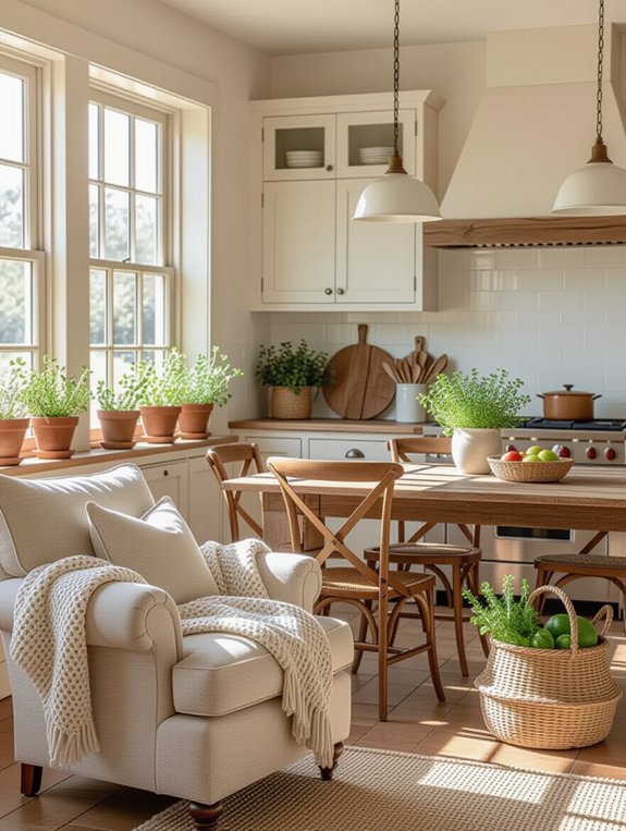 comfortable and inviting seating