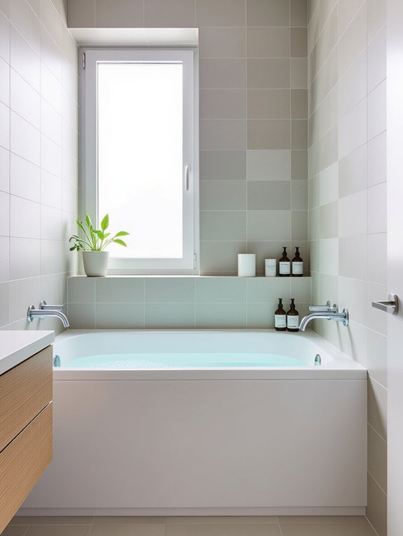 compact bathtubs for relaxation
