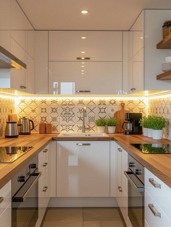 cozy adjustable under cabinet lighting