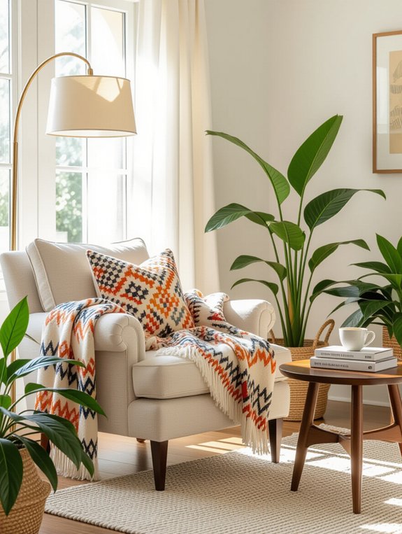 cozy corner reading retreat