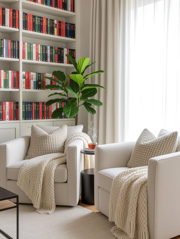 cozy corner with comfort