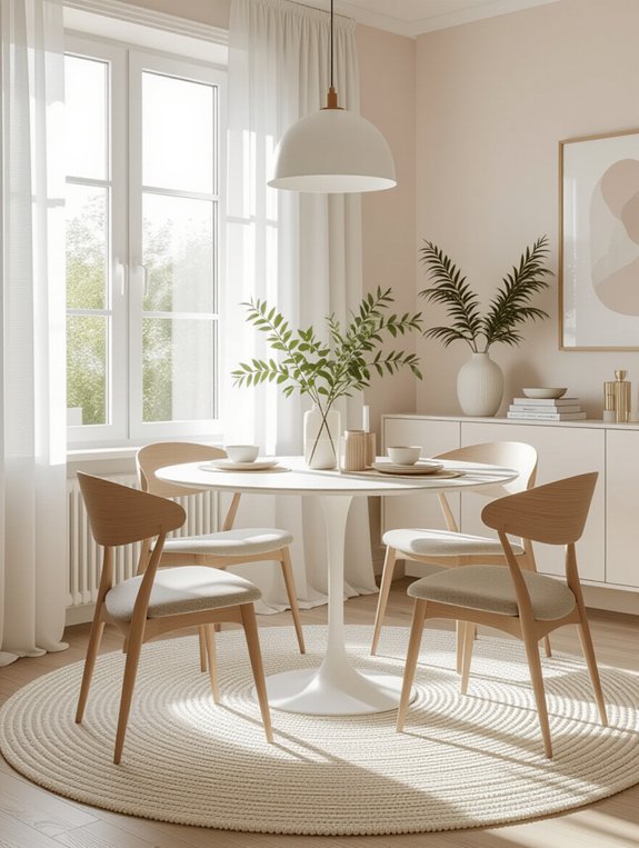 cozy focal point rug