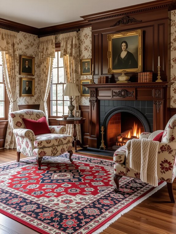 cozy inviting traditional retreat