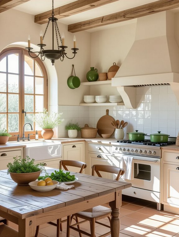 cozy mediterranean kitchen style