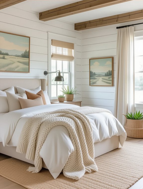 cozy modern farmhouse aesthetic
