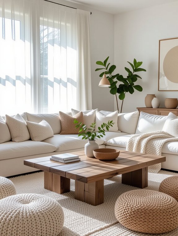 cozy oversized furniture style