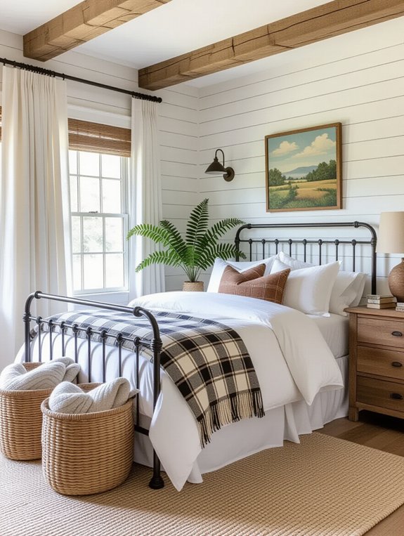 cozy rustic bedroom retreat
