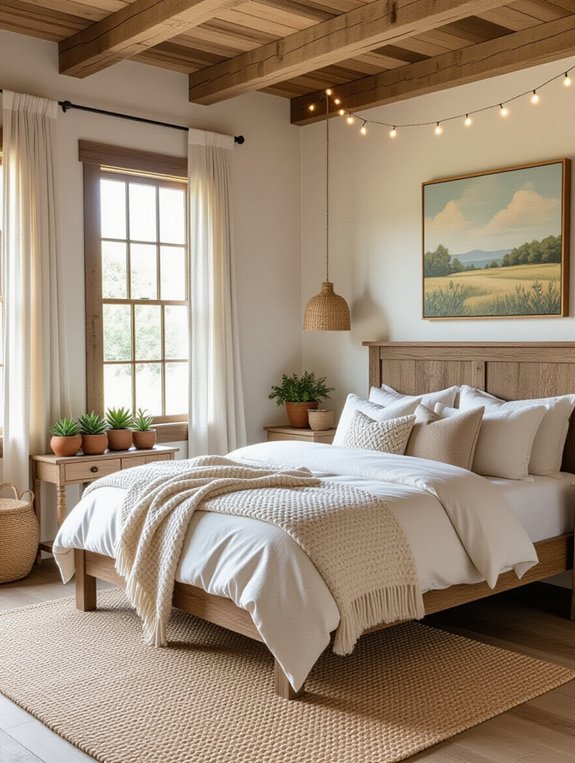 cozy rustic bedroom retreat