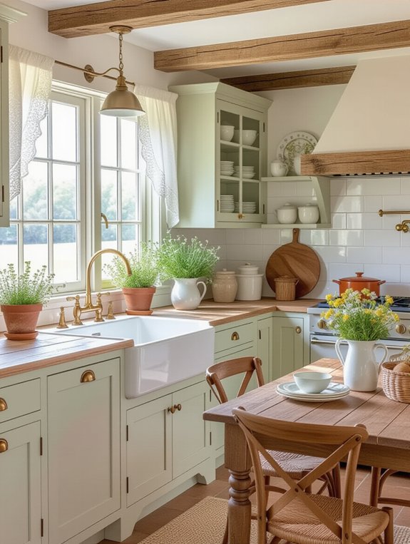 cozy rustic kitchen charm