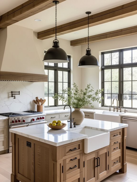 cozy rustic kitchen retreat