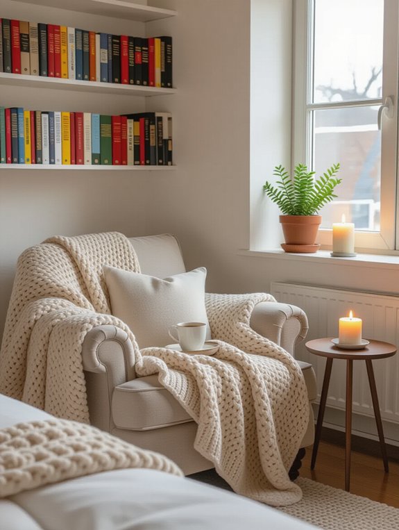 cozy small bedroom nook