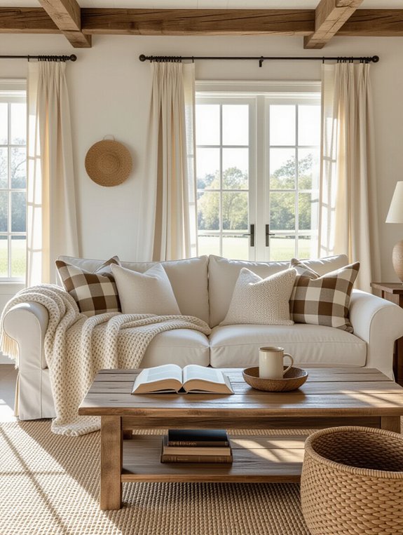 cozy textiles enhance comfort