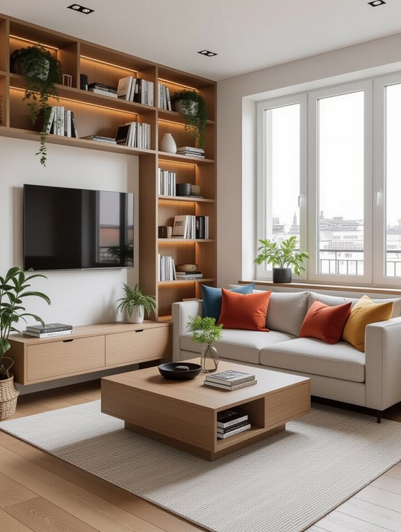 creative built in storage solutions
