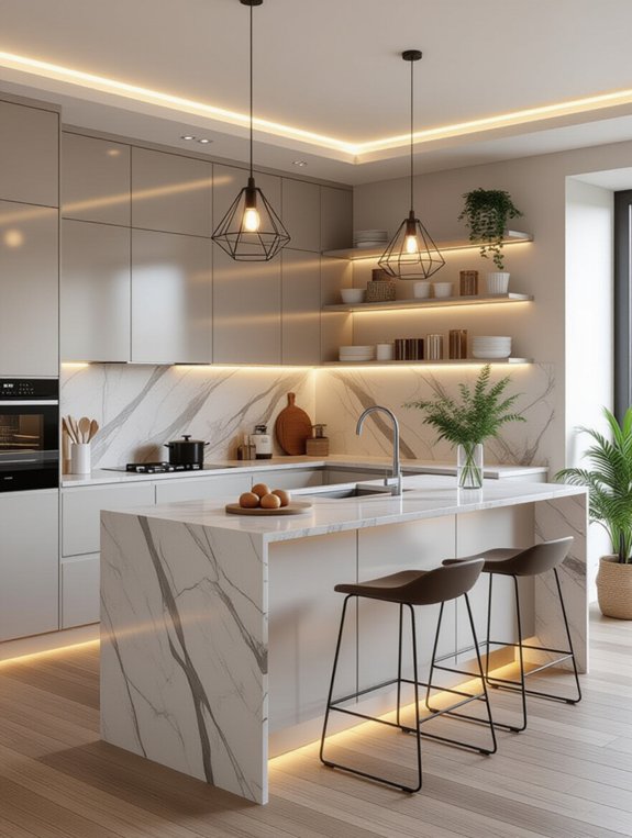 creative kitchen lighting solutions