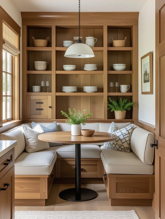 custom banquette dining ideas