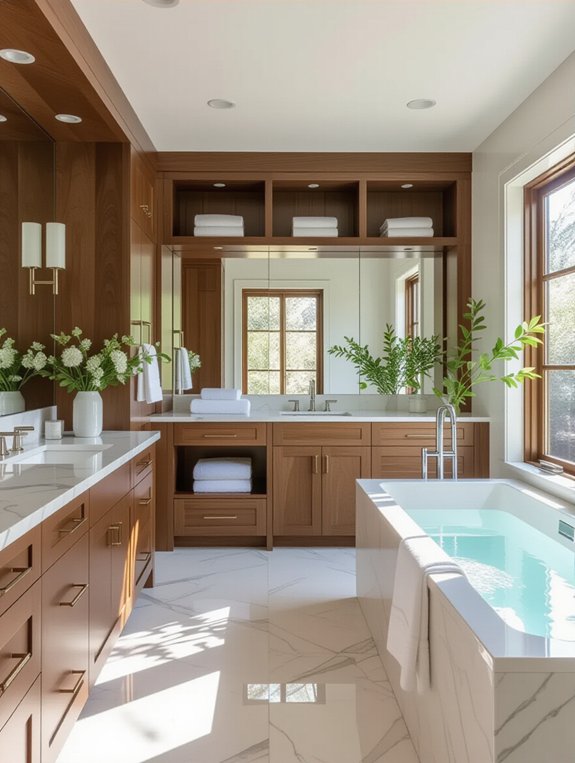 custom storage solutions enhance elegance